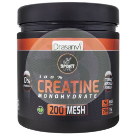 Creatina Monoidrato 200 Mesh 300G Sport Live Drasanvi