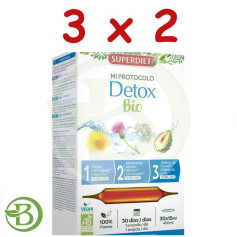 Confezione 3x2 Protocollo Bio Detox 3 Fasi X 10 Fiale Superdiet
