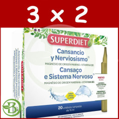 Confezione 3x2 Magnesio Marino + Vitamina B6 20 Fiale Superdiet