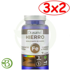 Confezione 3x2 Ferro Bisglicinato Ferrochel 90 Compresse Drasanvi