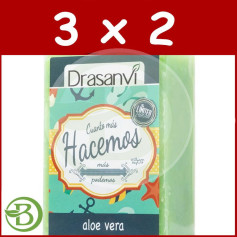 Pack 3x2 Aloe Vera Sapone 100Gr. Drasanvi