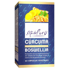 Curcuma e Boswellia 40 Capsule Vegetali Stato Puro