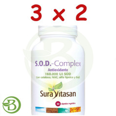 Confezione 3x2 Sod Complex 30 Capsule Sura Vitasan
