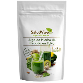Succo di erba d&#39;orzo biologico in polvere 100g Salud Viva