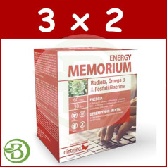 Confezione 3x2 Memorium Energy Omega 3 60 Capsule Dietmed