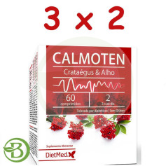 Confezione 3x2 Calmoten Con Biancospino 60 Compresse Dietmed
