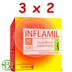 Confezione 3x2 Inflamil 60 compresse Dietmed