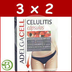 Confezione 3x2 Adelgacell 40 capsule Dietmed