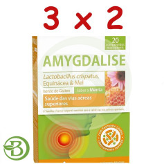 Confezione 3x2 Amygdalise 20 compresse masticabili Dietmed