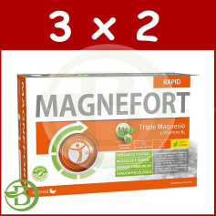 Pack 3x2 Magnefort Rapid 30 Ampollas Dietmed