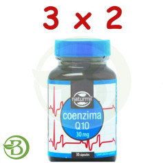 Pack 3x2 Coenzima Q10 30Mg. 30 Cápsulas Naturmil