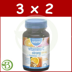 Confezione 3x2 Vitamina C Forte 1000Mg 60 Compresse Naturmil