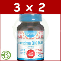 Confezione 3x2 Coenzima Q10 Max 200Mg 30 Capsule Naturmil