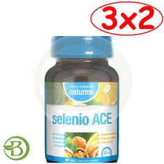 Confezione 3x2 Selenium Ace 60 Perle Naturmil