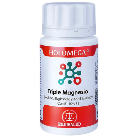 Holomega Triplo Magnesio 50 Capsule Equisalud