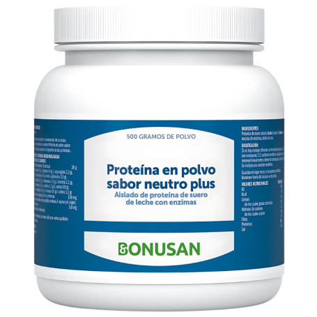 Proteine in polvere Complex sapore neutro 500G Bonusan