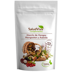 Mix di funghi e mangostano biologici 125G Salud Viva