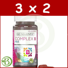 Confezione 3x2 Complex B Max 60 capsule Marnys