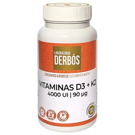 Vitamine D3 + K2 4000 UI 120 compresse Derbós