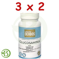 Confezione 3x2 Glucosamina 60 compresse Derbós
