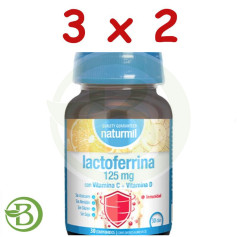 Confezione 3x2 Lattoferrina 125Mg 30 Compresse Naturmil