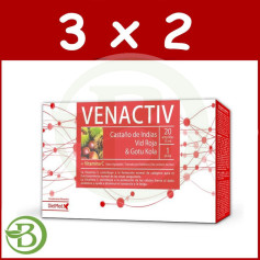 Confezione 3x2 Venactiv Gambe 20 Fiale 15Ml. Dietamed