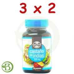 Confezione 3x2 Ippocastano 300mg. 90 compresse Naturmil