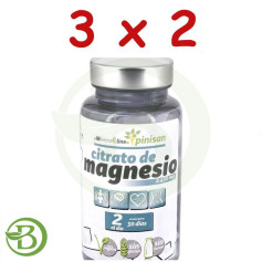 Confezione 3x2 Magnesio Citrato 30 Capsule Pinisan