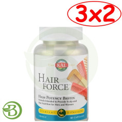 Confezione 3x2 Hair Force 60 Compresse Kal