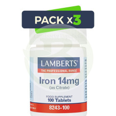 Confezione da 3 Ferro 14Mg. Lamberti