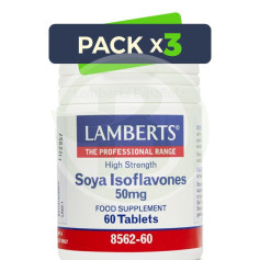 Confezione da 3x Lamberts Soy Isoflavones