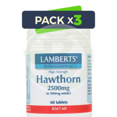 Confezione da 3x Lamberts Biancospino Bianco