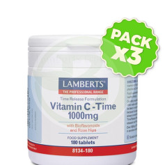 Confezione 3x VITAMINA C 1000Mg. 180 compresse di Lamberts