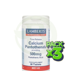 Confezione 3x Vitamina B5 (Calcio Pantotenato) Lamberts