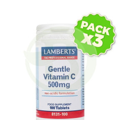 Confezione da 3x Vitamina C delicata Lamberts