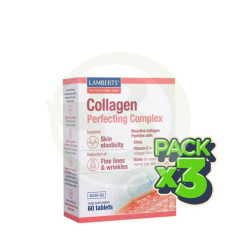 Confezione da 3 Lamberts Collagen Perfecting Complex 60 compresse