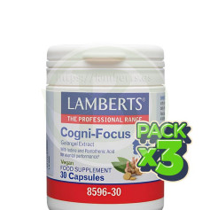 Confezione da 3 capsule Cogni-Focus 30 Lamberts