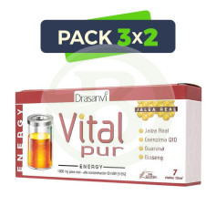 Pack 3x2 Vitalpur Energia 7 Fiale Drasanvi
