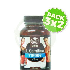 Confezione 3x2 L-Carnitina Forte 600Mg. 60 capsule Naturmil Sport