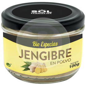 Jengibre en Polvo Bio 100Gr. Sol Natural