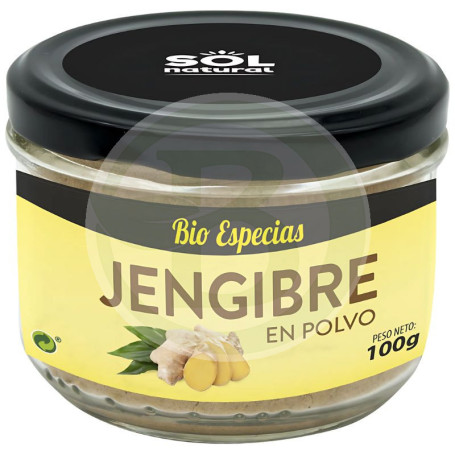 Jengibre en Polvo Bio 100Gr. Sol Natural