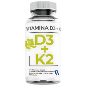 Vitamina D3+K2 60 capsule Bequisa