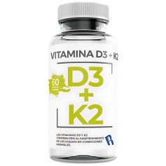 Vitamina D3+K2 60 capsule Bequisa