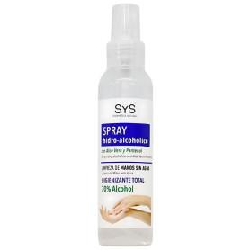 Spray idroalcolico per le mani con Aloe Vera 125 ml Sys