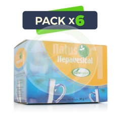 Confezione 6x Natusor 1 Hepavesical 20 Filtri Naturali Soria