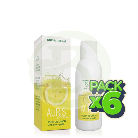 Pack 6x Auris Lemon 60Ml. Soria Natural