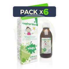Pack 6x A Respirar Bien Jarabe 150Ml. Soria Natural