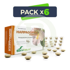 Confezione 6x Harpagofito 60 compresse Soria Natural