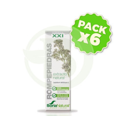 Confezione da 6 estratti Stonebreaker Formula XXI da 50 ml. Soria Naturale
