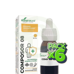 Confezione da 6 Composor 8 Formula XXI 50Ml. Soria Naturale